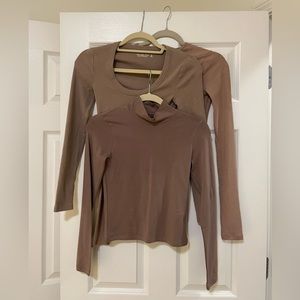 Abercrombie Long Sleeve Shirt Three-Pack